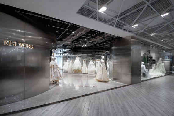廣州店鋪設(shè)計公司婚紗店裝飾設(shè)計案例