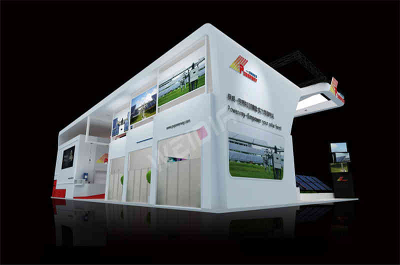 特裝展臺(tái)展覽設(shè)計(jì)公司助力保威能源成都國(guó)際太陽(yáng)能光伏及儲(chǔ)能技術(shù)展覽會(huì)PV chengdu廣州廣交會(huì)展臺(tái)搭建商