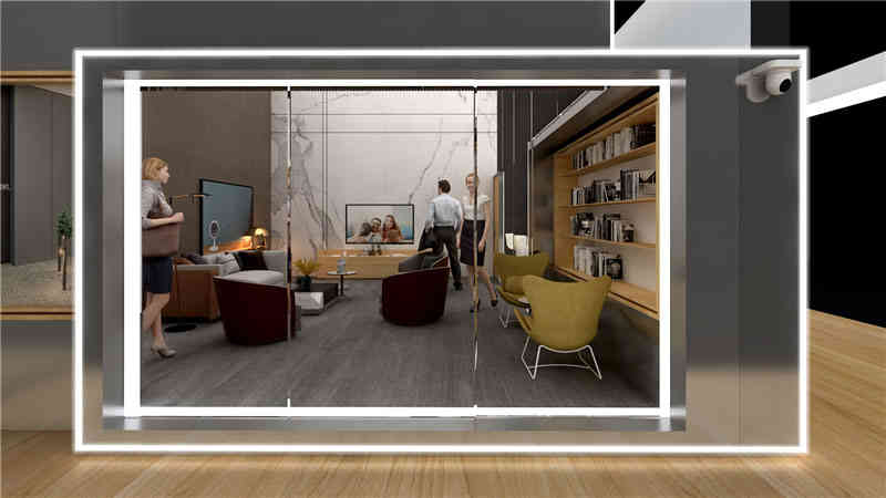 深圳創(chuàng)動科技有限公司參展上海新國際博覽中心上海展覽設(shè)計展臺搭建2