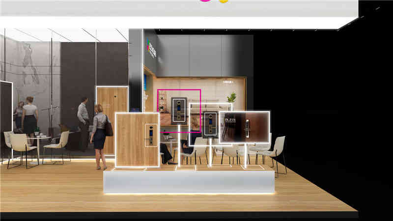 深圳創(chuàng)動科技有限公司參展上海新國際博覽中心上海展覽設(shè)計展臺搭建5