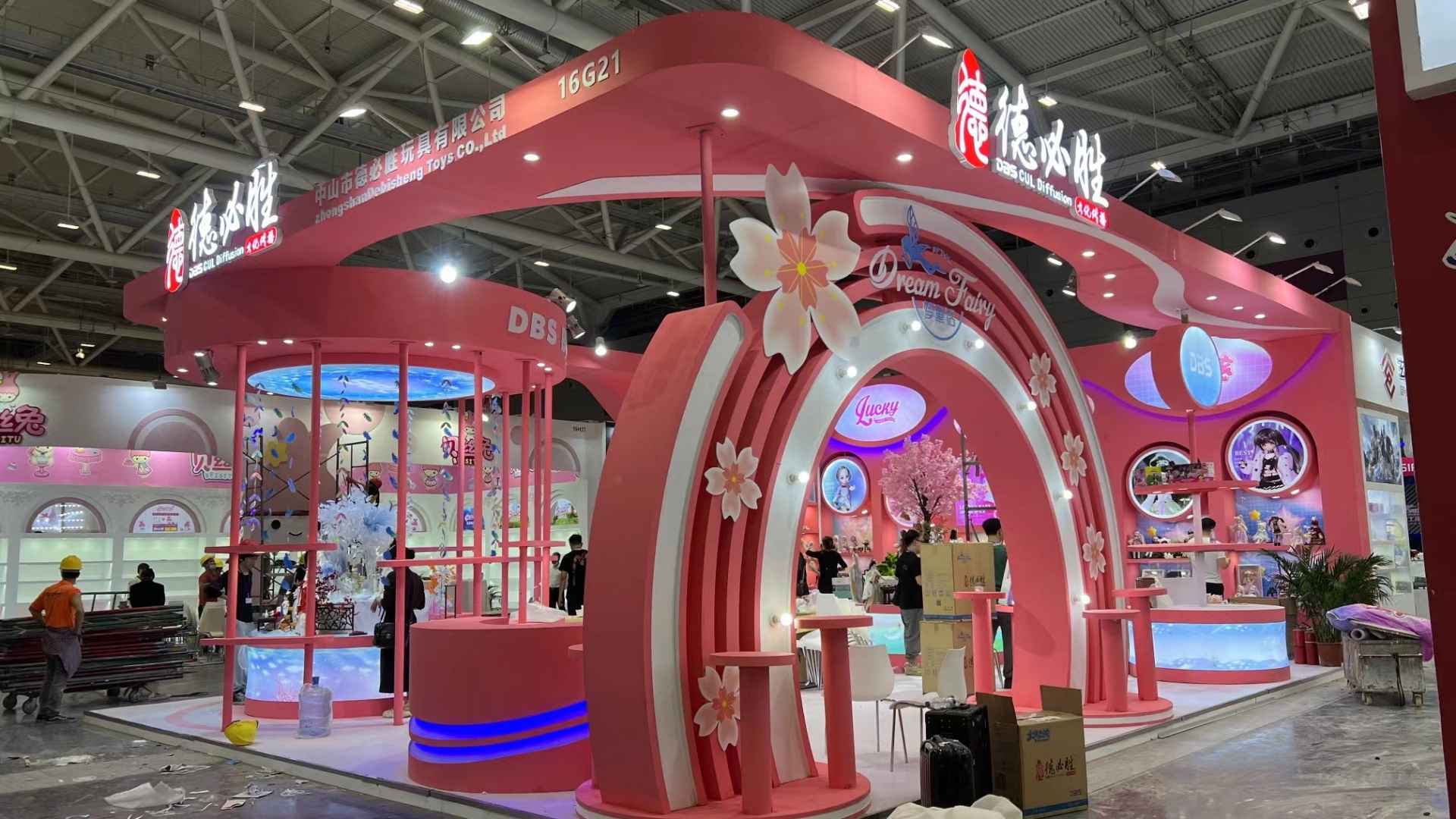 清遠展廳裝修設計公司策劃德必勝展示展覽館1